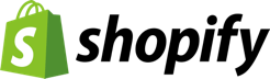 Logo untuk Shopify: huruf S di tas hijau.