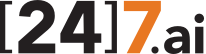 Logo: 24-7.ai