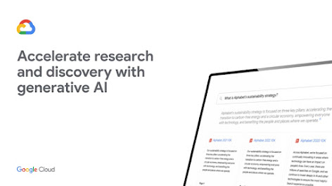 Demostración de la IA generativa de investigación y descubrimiento