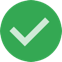 Yeşil onay işareti simgesi