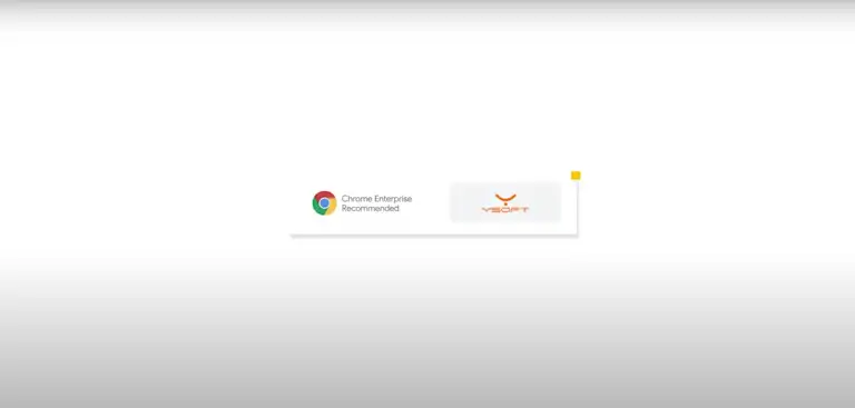 Chrome Enterprise and Ysoft logos