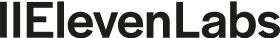 Logotipo da Eleven Labs