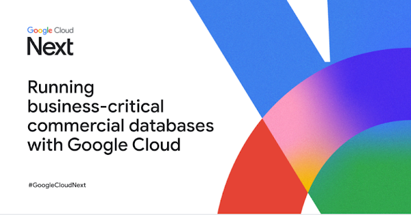 Google Cloud의 상업용 데이터베이스
