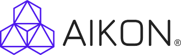 Logotipo corporativo da Aikon