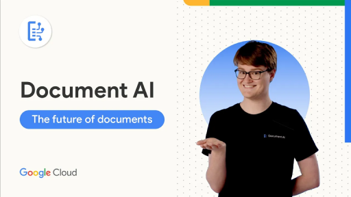 Miniatura da apresentação que diz "Conseguir insights com a Document AI"