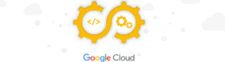 顯示 Google Cloud 標誌的持續整合/持續推送軟體更新