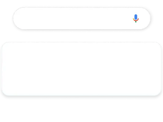 ภาพประกอบแสดงคำค้นหาของแต่งบ้านใน Google ซึ่งแสดงโฆษณาเฟอร์นิเจอร์ใน Search