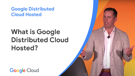 Google Cloud Next'23에서 GDCH에 대해 이야기하는 브래드 보넷