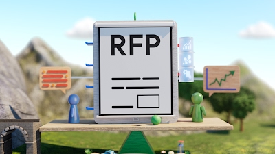 Image fixe d'une grande machine sur laquelle est écrit 'RFP' en haut.