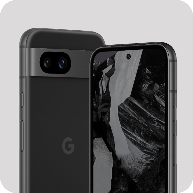 The Google Pixel 8 and Pixel 8 Pro phones.