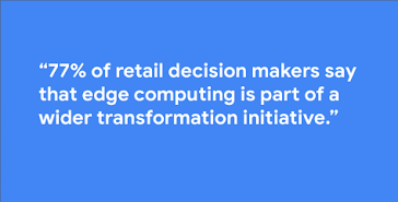 77% of retail decision-makers quote