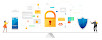 Icona concettuale che mostra una migliore protezione dalle minacce per app web e API