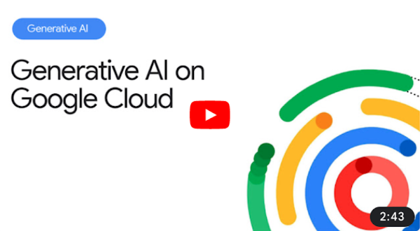 Video sull'AI generativa di Google Cloud