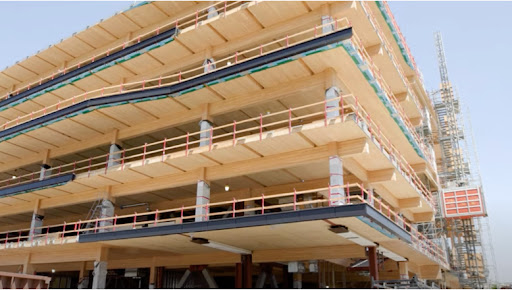 Google’s first mass timber project takes shape in Sunnyvale