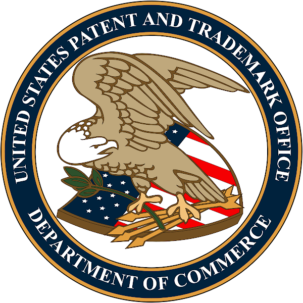 Logotipo d ela Oficina de Patentes y Marcas Comerciales de EE.UU.