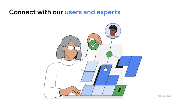 Terhubung dengan pengguna dan pakar kami