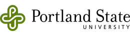 Logotipo de la Universidad Estatal de Portland