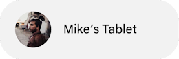 Tablette de Mike