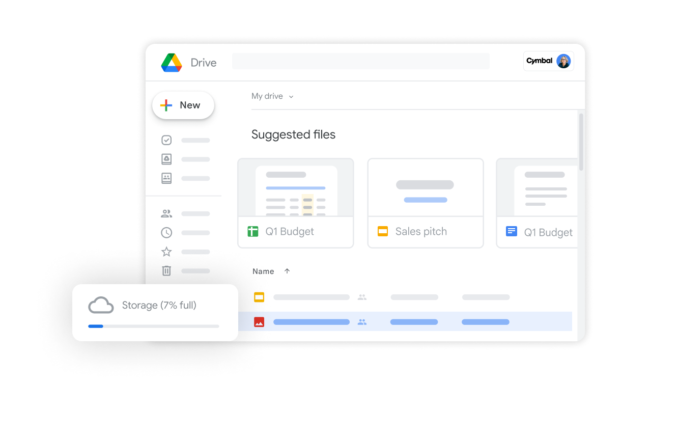 Google Workspace Drive : rechercher un document