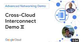 Demostración de Cross‐Cloud Interconnect