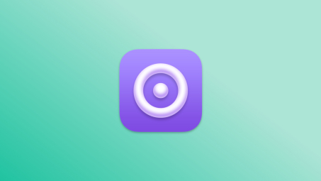 QuickRecorder's icon against a green gradient background.