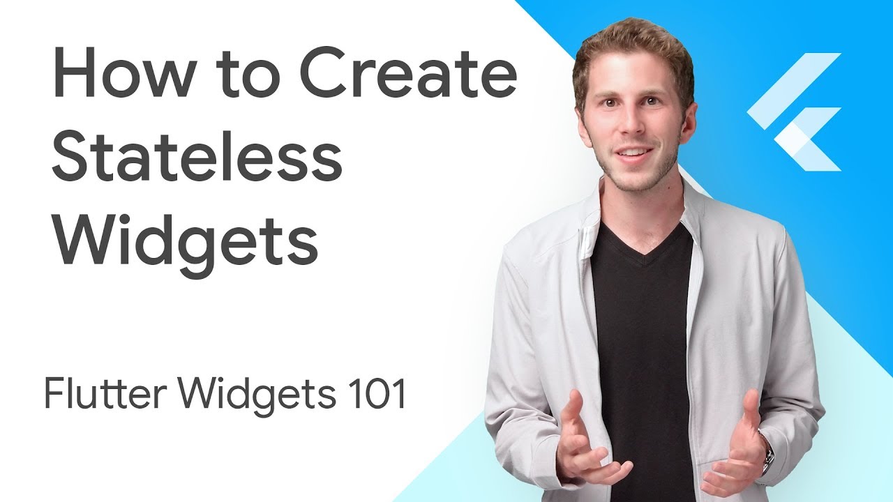 How to Create Stateless Widgets