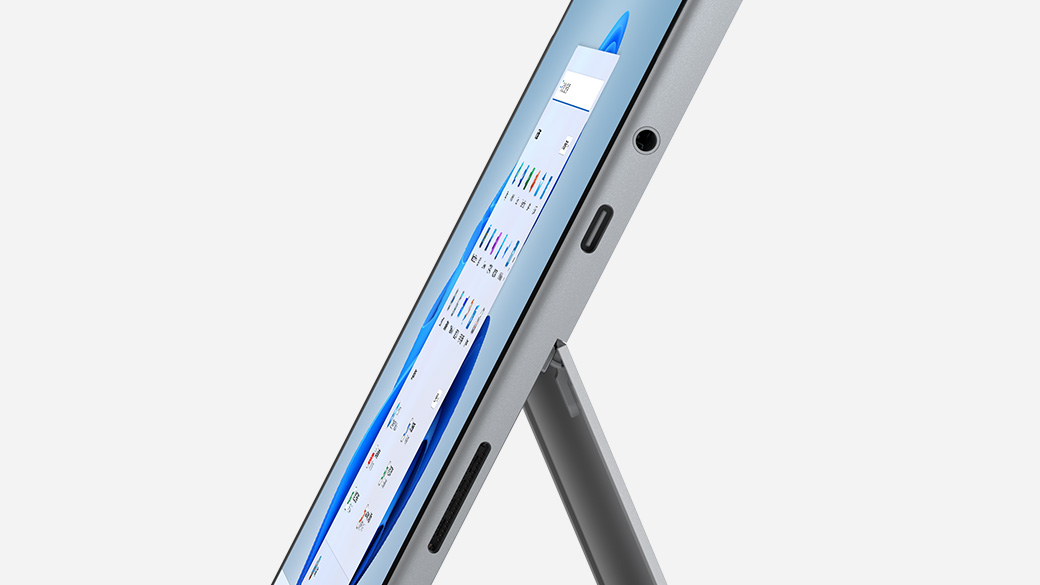 Surface Pro 9产品侧面图