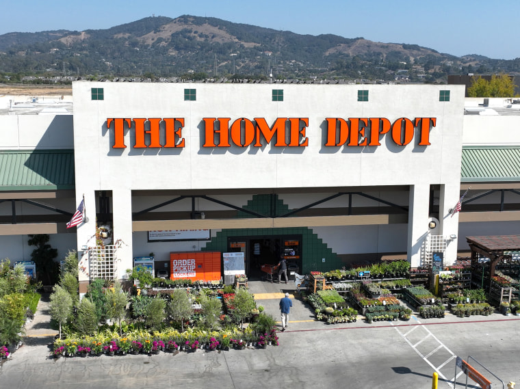 A Home Depot store in San Rafael, Calif.