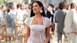 CHARLEVAL, FRANCE - AUGUST 27: Dua Lipa attends the wedding Of Simon Porte Jacquemus And  Marco Maestri on August 27, 2022 in Charleval, France. (Photo by Arnold Jerocki/Getty Images)