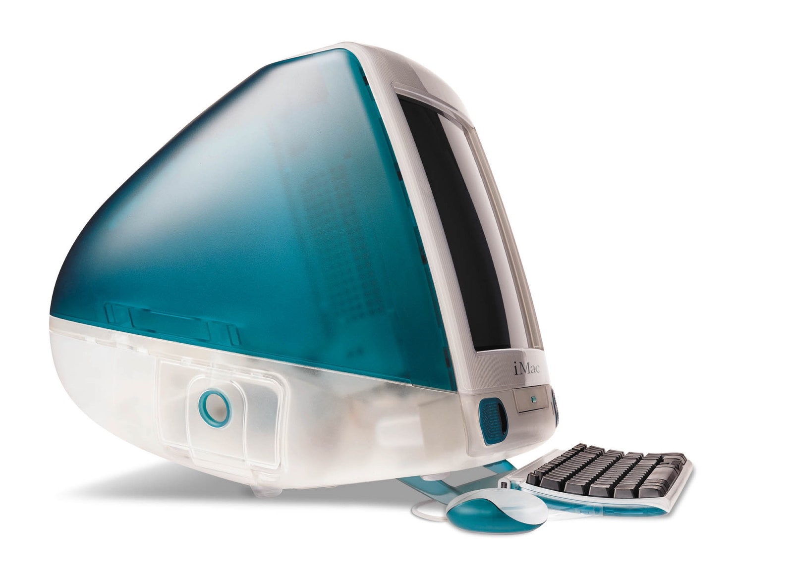 Imagen del iMac original Bondi Blue.
