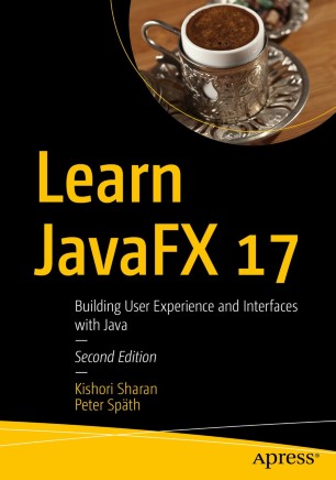 Front cover of Learn JavaFX 17