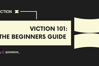 Viction 101: A Beginner’s Guide to the Revolutionary Blockchain Platform