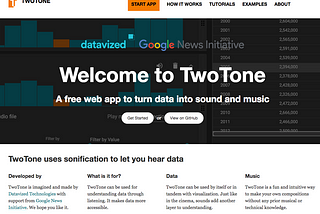 Sonification: make beautiful music with your data