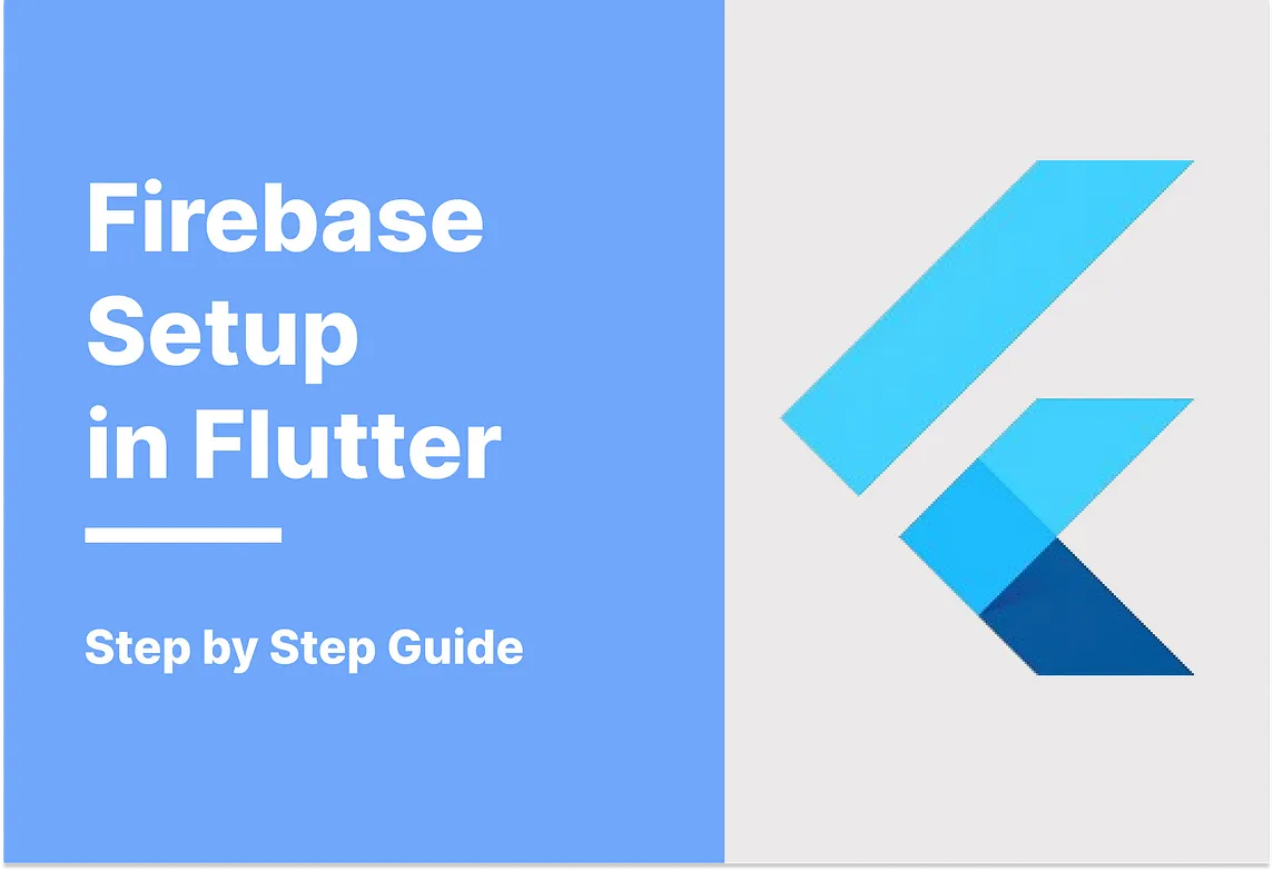 How To Setup Firebase For Flutter Projects.