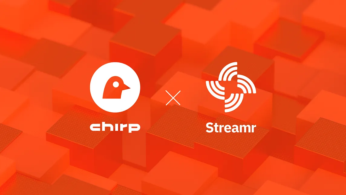 Chirp and Streamr: A Partnership to Enhance Decentralized IoT