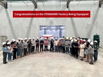 STANDARD Factory Equipment Arrival Celebration Ceremony