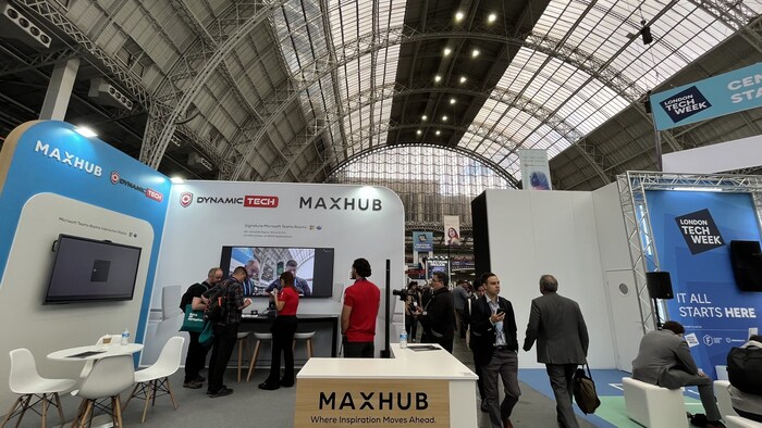 Image-MAXHUB at London Tech Week Presenting Flagship Products