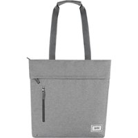 Solo New York - 15.6" Re:store Tote - Heather Grey - Front_Zoom