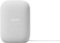 Front. Google - Nest Audio - Smart Speaker - Chalk.