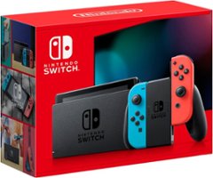 Nintendo - Switch with Neon Blue and Neon Red Joy‑Con - Multi - Front_Zoom