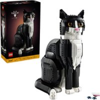 LEGO - Ideas Tuxedo Cat Gift Idea for Animal-Lovers and Home Décor 21349 - Front_Zoom