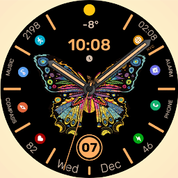 WFP 305 Butterfly watch face ilovasi rasmi