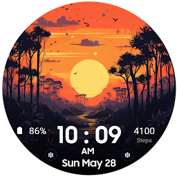 Icon image The Sunset Digital Watchface