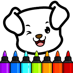 Hình ảnh biểu tượng của Vẽ cho trẻ em: Trò chơi tô màu