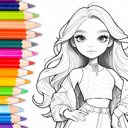 Doll Color: Princess Coloring ilovasi rasmi