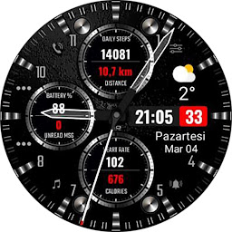 ಐಕಾನ್ ಚಿತ್ರ S200 Hybrid Watchface