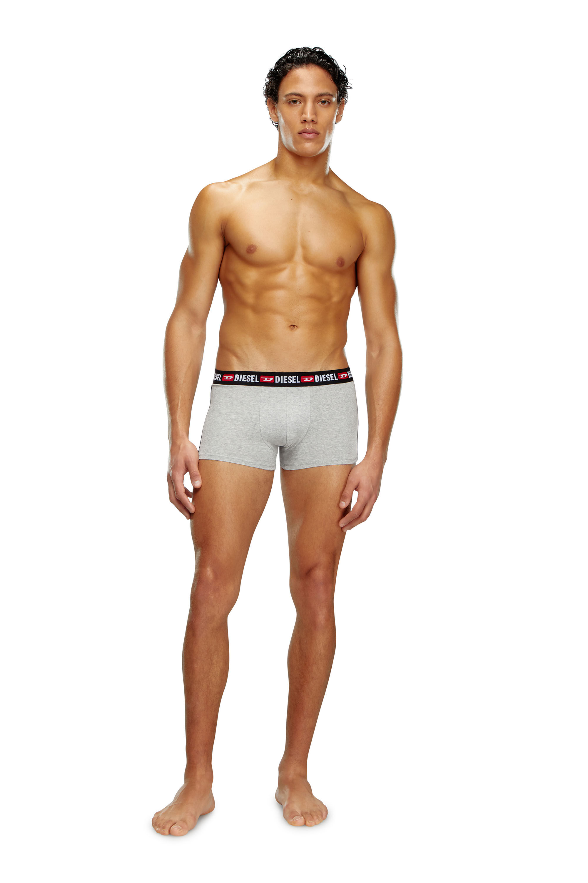Diesel - UMBX-SHAWNTHREEPACK, Man Three-pack boxer briefs with side band in Multicolor - Image 2