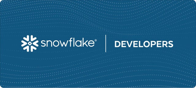 Snowflake Developers logo