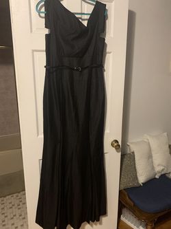 Black Label Halo Black Size 12 70 Off Medium Height Floor Length Mermaid Dress on Queenly