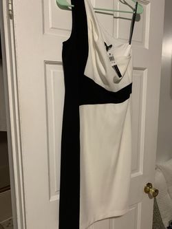 David Masters White Size 12 Cocktail Dress on Queenly
